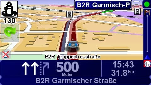 Im Tunnel unterwegs, TomTom GO 930 Im Tunnel unterwegs, TomTom GO 930