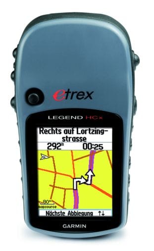 Garmin eTrex Legend HCx; Quelle: www.garmin.de Garmin eTrex Legend HCx; Quelle: www.garmin.de