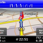 TMC Warnung in der Kartenansicht, Medion E4430