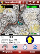 Navigation mit den Alpenvereinskarten