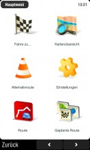 Hauptmenü Sygic McGuider