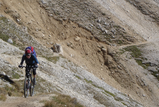 Mit dem Mountainbike unterwegs