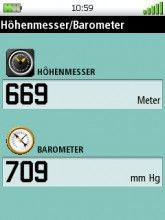 Höhenmesser - Barometer, Magellan Triton 2000