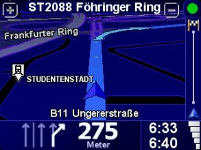 Nachtansicht TomTom ONE