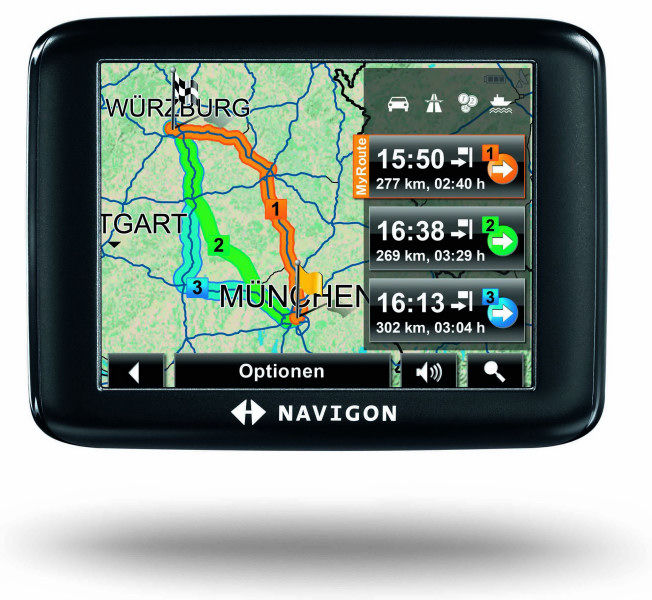 Navigon 2310, MyRoutes