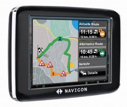 Navigon 2310, TMC-Routing