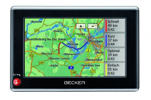 Becker Z 203, Alternativrouten