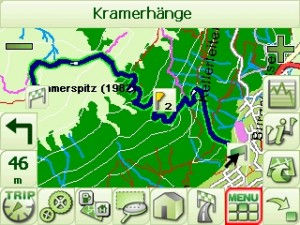 Der übliche Aufstieg auf den Kramer