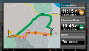 Navigon TMC Routeninfo