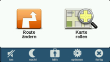 XL IQ Routes Edition², Menü XL IQ Routes Edition², Menü