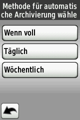 Archivierungsfunktion Archivierungsfunktion