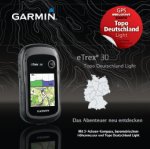 Garmin eTrex 20 und eTrex 30 mit Topo Deutschland Light