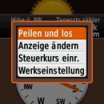 Einrichten der Kompassseite