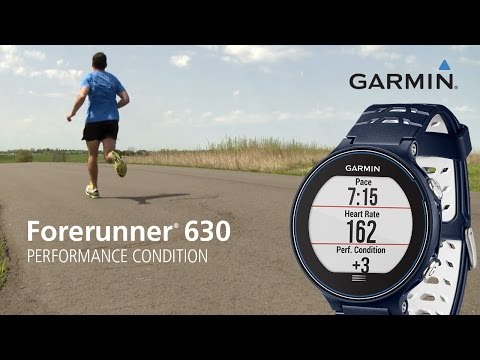 Forerunner 630: Analyzing your Performance Condition