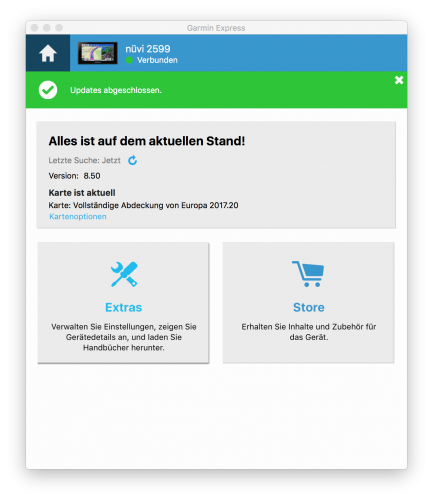 Kostenlose Garmin nüvi & Garmin Drive Karten-Updates 15 Garmin Express - Das Kartenupdate ist fertig!