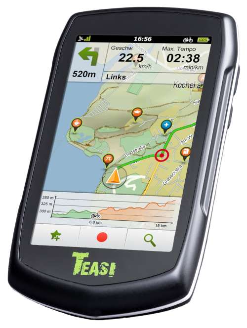 arival Teasi one2 Fahrrad Navigation GPS News