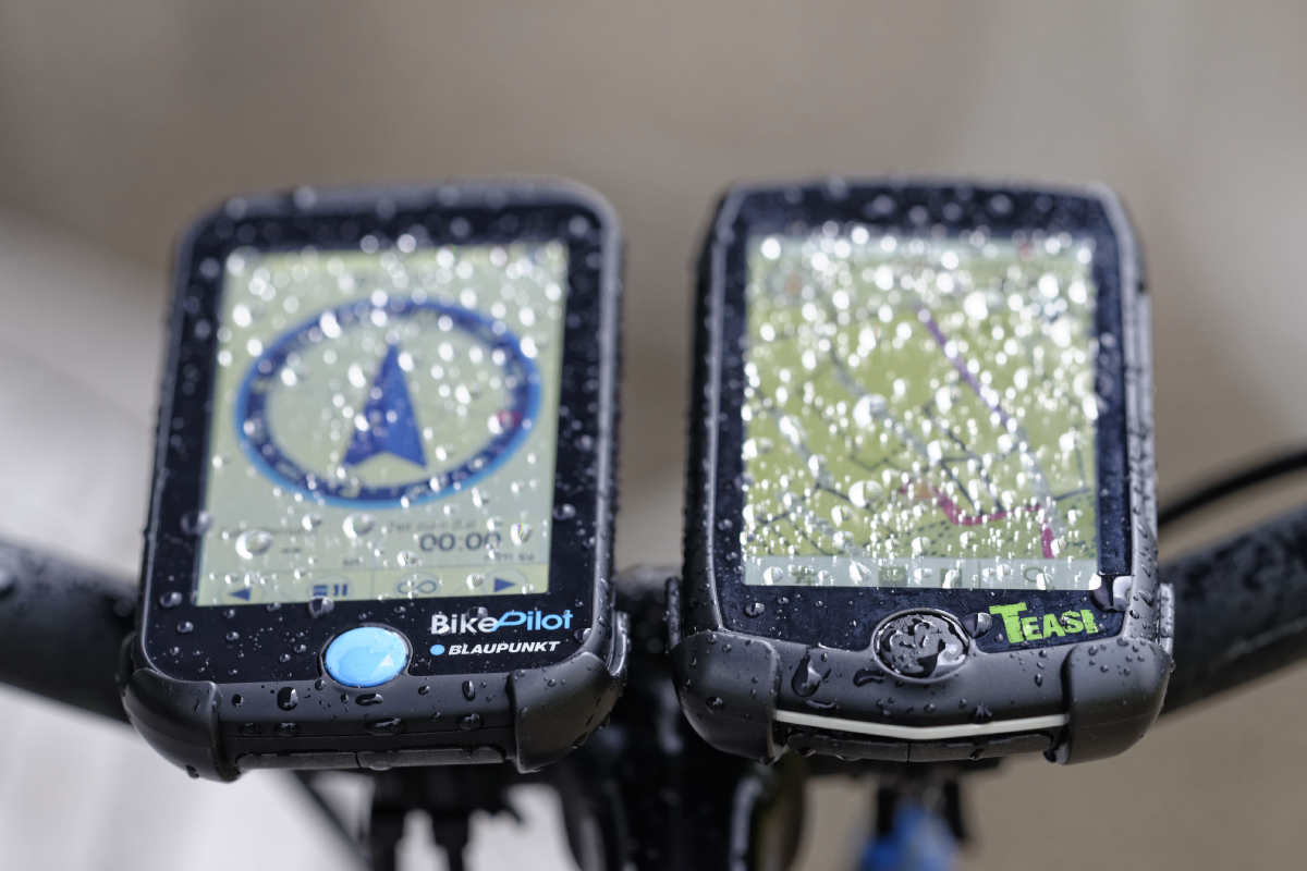 arival Teasi Pro Blaupunkt BikePilot Test Fahrrad Navi
