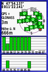 GPSmap 64s mit Noname GPS-Antenne