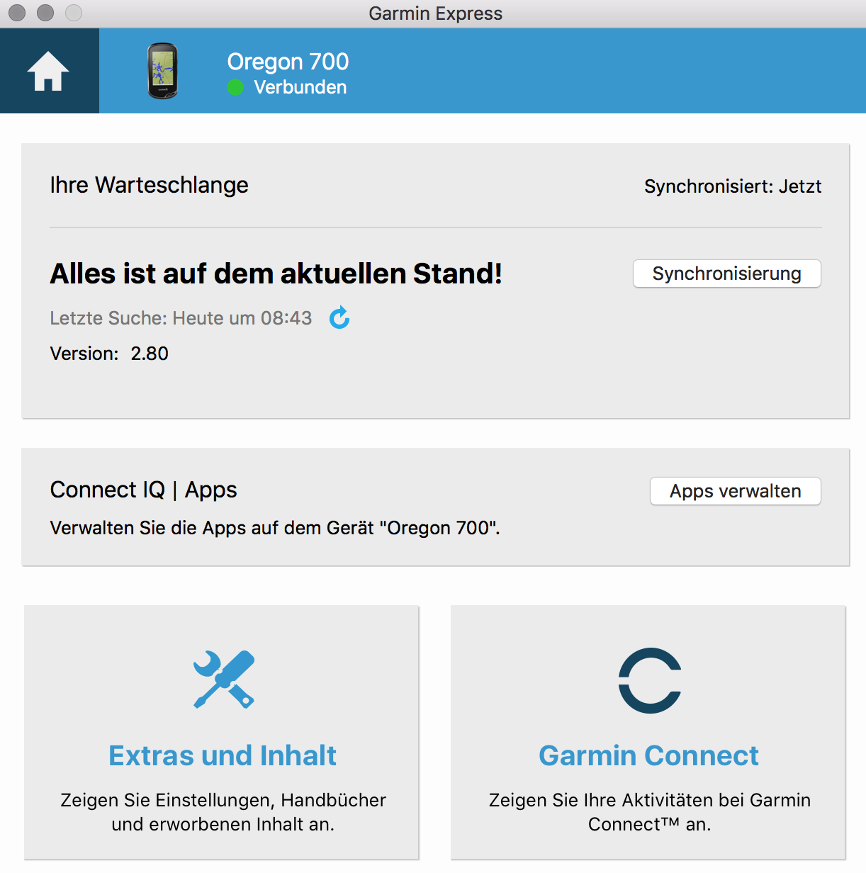 Karten für Garmin Outdoor-Geräte, Wearables & Edge Fahrrad-Navis 23 Garmin Express starten, Extras und Inhalt wählen