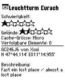 Garmin eTrex 10: Geocache-Beschreibung
