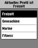 Garmin eTrex 10 Test – Der Outdoor Preis-Knaller 13 Garmin eTrex 10: Standard-Profile