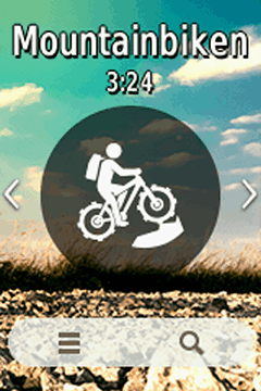 eTrex Touch 35: Profil Mountainbike
