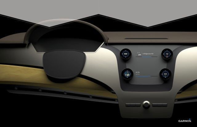 Garmin Lenexa Auto-Infotainment-System 1 Garmin Lenexa Automobil Infotainment-Konzept (Bild: Garmin)