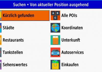 Garmin GPSMAP 276Cx: Suchfunktion