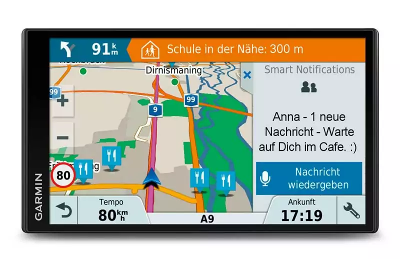 Die weiterentwickelte Garmin Drive-Serie Jahrgang 2017 1 Garmin DriveSmart 61 (Bild: Garmin)