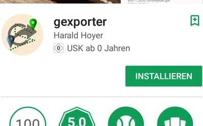 gimporter & gexporter - GPX/FIT Dateien auf ein Garmin GPS kopieren 2 gexporter & gimporter für Garmin