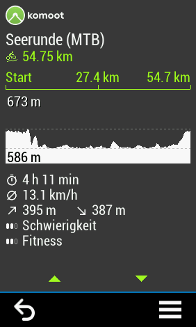 komoot & Garmin - komoot Touren übertragen & mit einem Garmin Gerät navigieren! 19 komoot auf dem Edge 1030