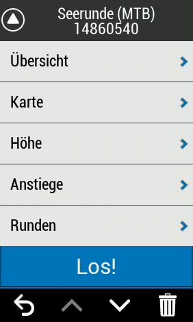 komoot & Garmin - komoot Touren übertragen & mit einem Garmin Gerät navigieren! 22 komoot auf dem Edge 1030
