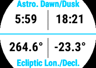 fenix 5X SunAlmanac 3