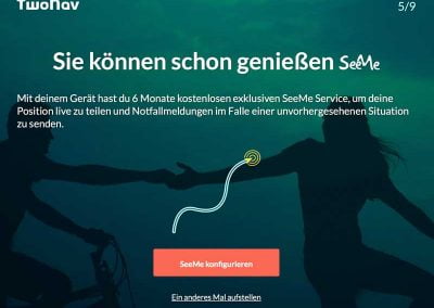 SeeMe konfigurieren wählen