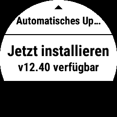 fenix 5X, neue Software ist verfügbar
