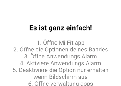 Mi Band Maps Einrichten 3