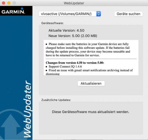 Garmin Updates | Express WebUpdater Connect App Wi-Fi | Tipps & Tricks