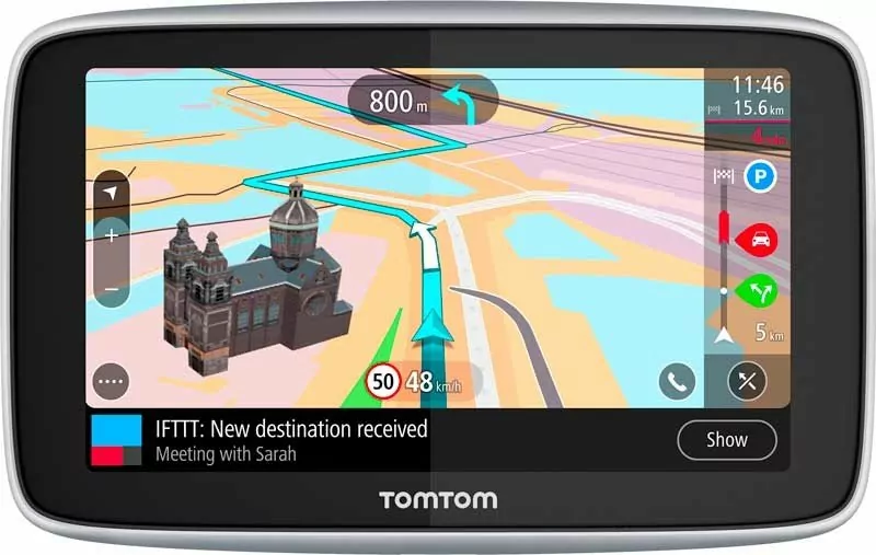 TomTom GO Premium - Test & Erfahrungen 1 TomTom GO Premium mit IFTTT Integration