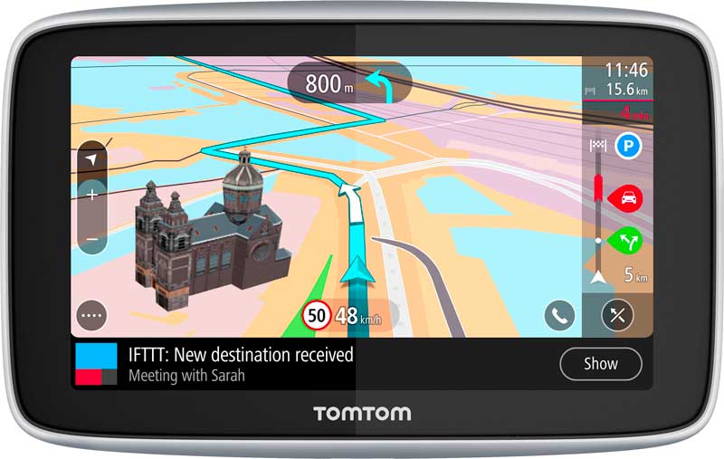 TomTom GO Premium mit IFTTT Integration