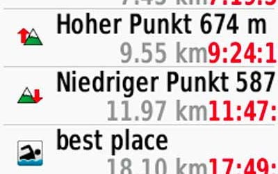 track navigation title