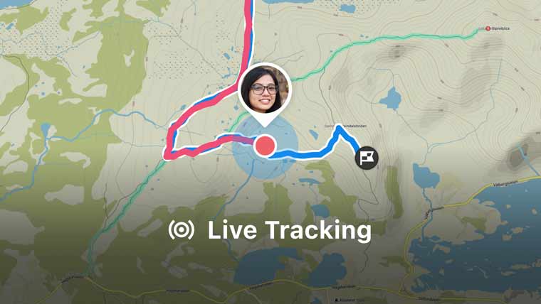 Komoot Premium 2 komoot Live Tracking