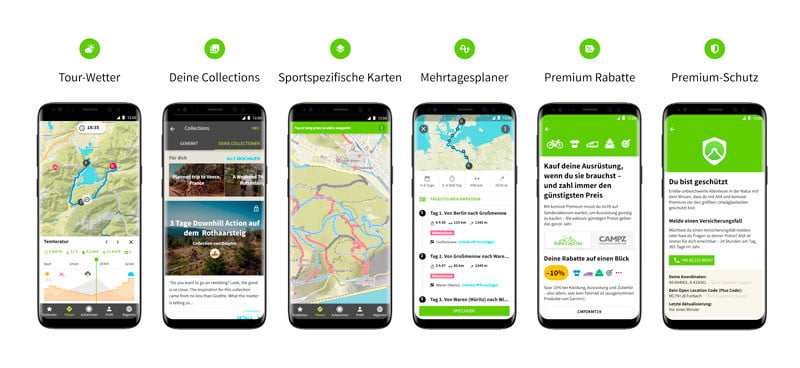 Komoot Premium 1 komoot Premium Funktionen (©Komoot)
