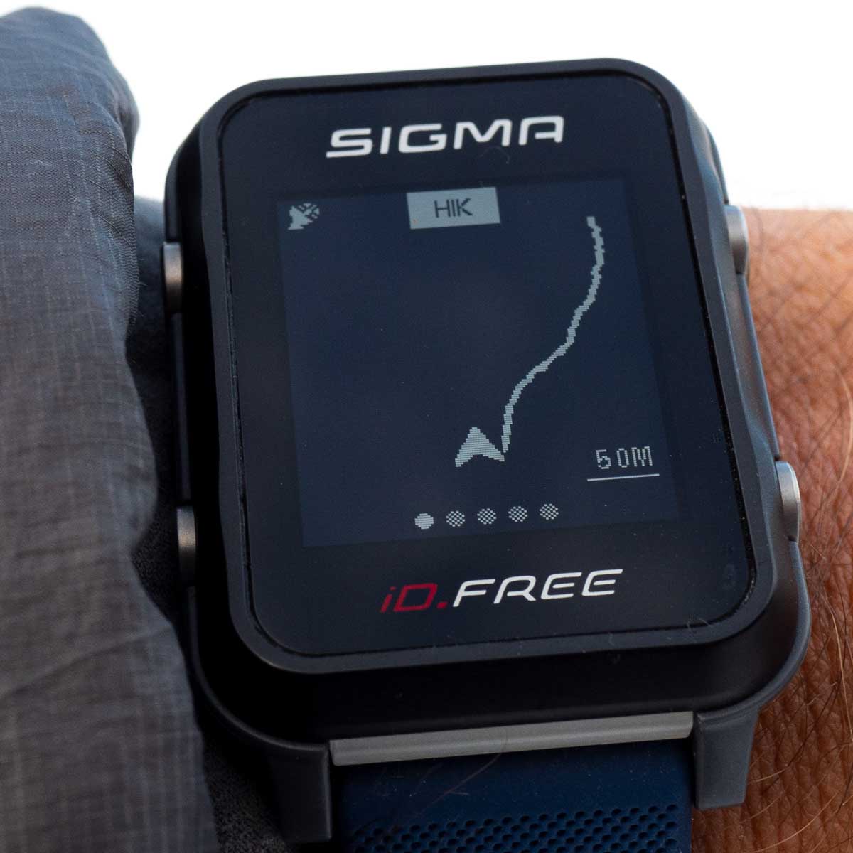 Sigma iD.FREE - Track Navigation