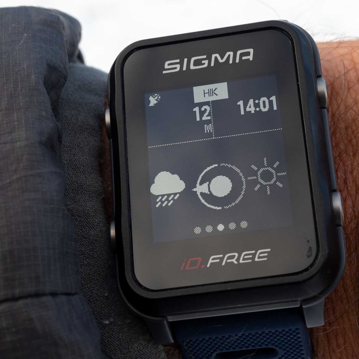 Sigma iD.FREE - Weather Infos