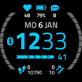 10 beste Watch Faces für die Garmin fenix & Garmin epix 11 Crystal Watch Face Garmin