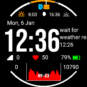 10 beste Watch Faces für die Garmin fenix & Garmin epix 12 Data Lover Watch Face Garmin