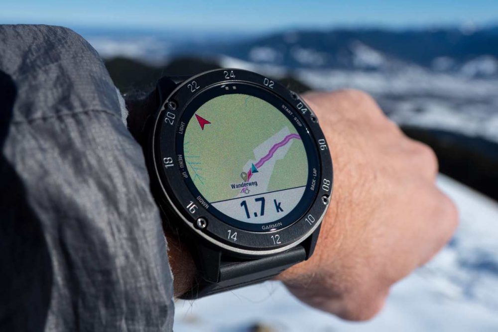 tactix Delta Test Karte mit Navigation