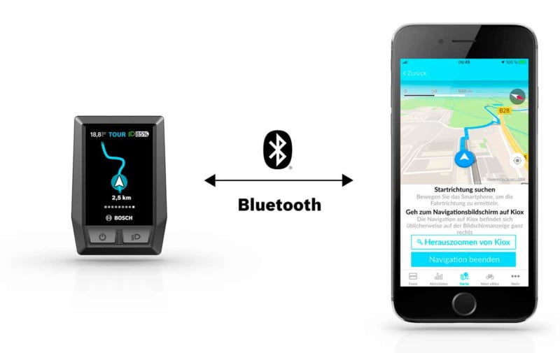 Bosch Kiox und Bosch eBike Connect Smartphone-App
