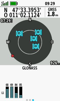 GPSMAP 66sr: GLONASS L1