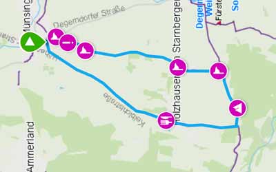 Garmin Connect Streckenpunkte